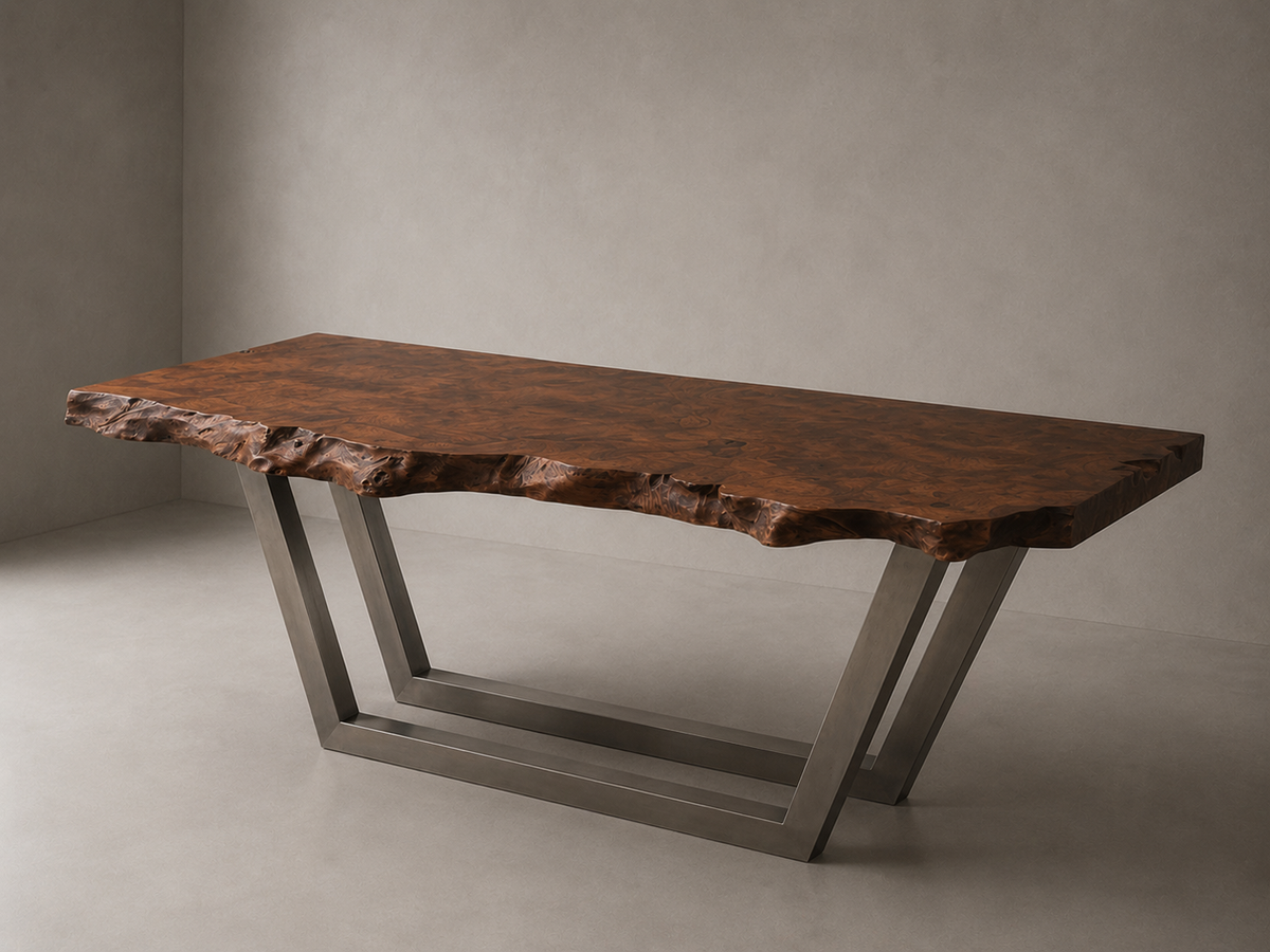 Canela Live Edge Desk
