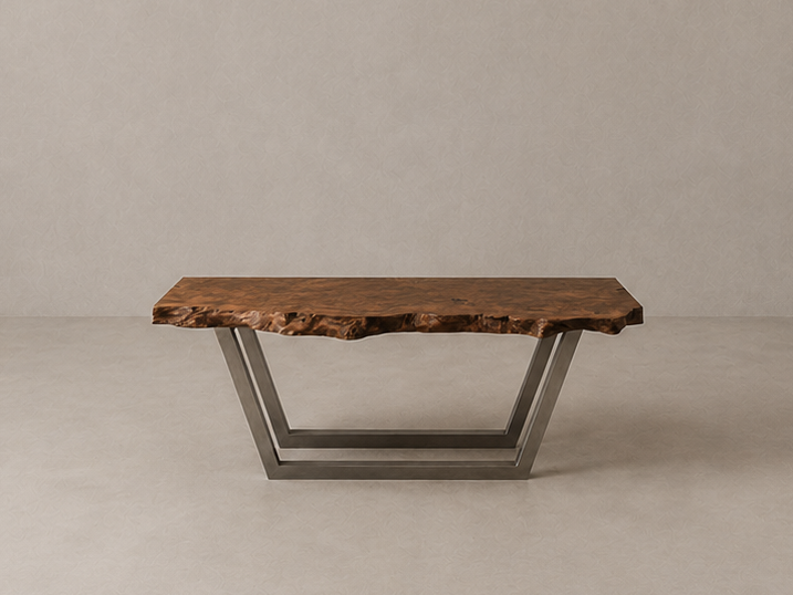 Canela Live Edge Desk