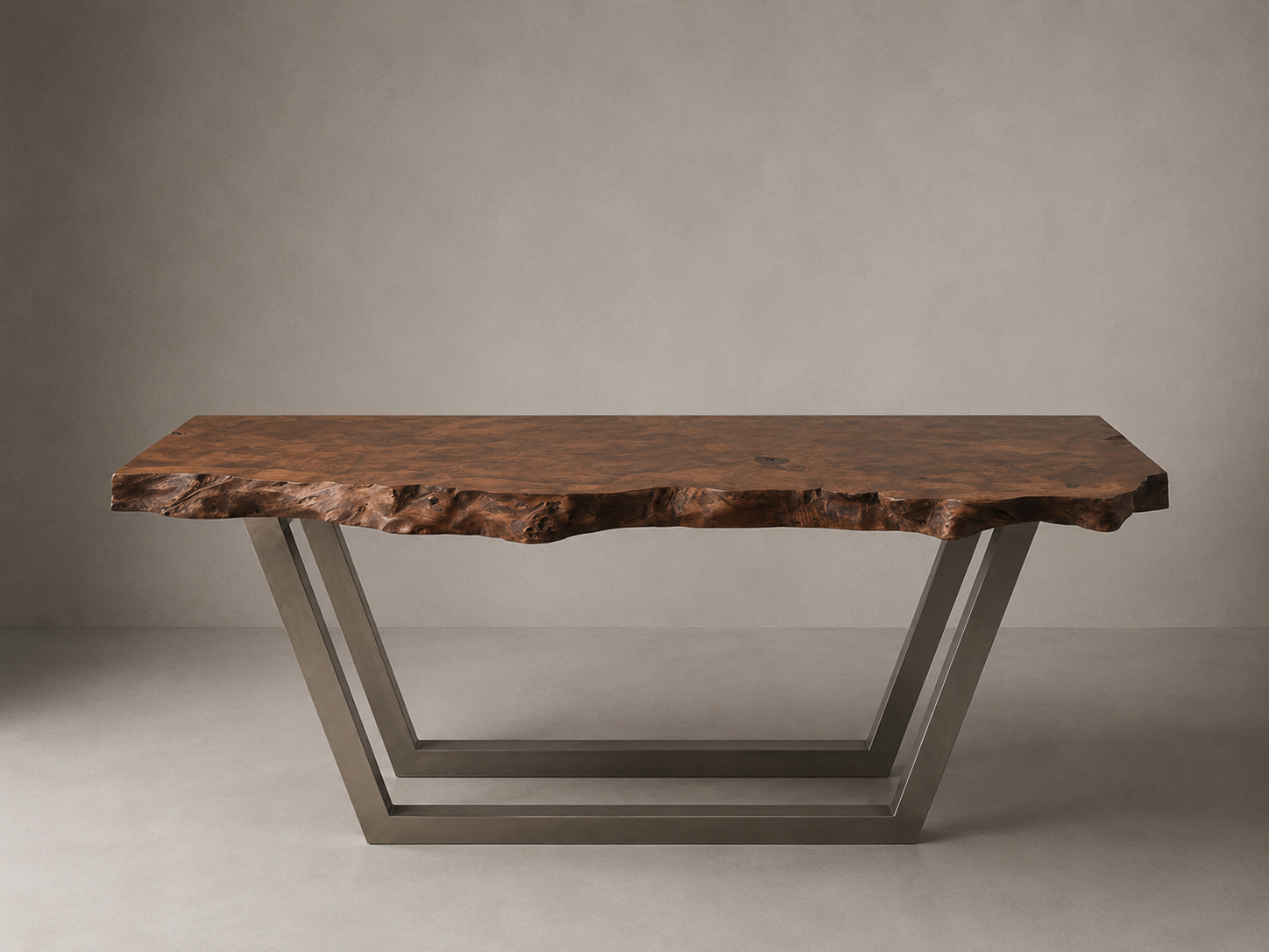 Canela Live Edge Desk