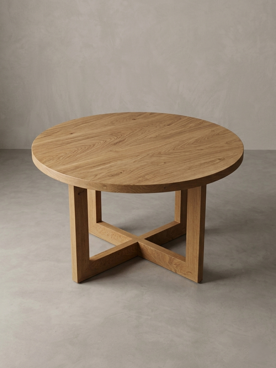 Square Round Table