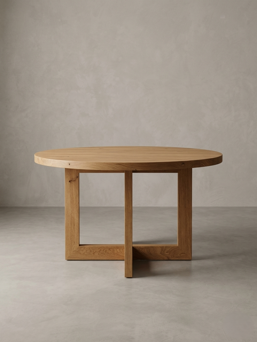 Square Round Table