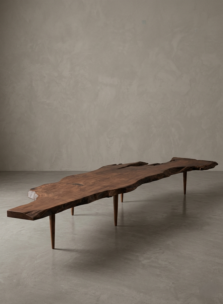Live Edge Bench