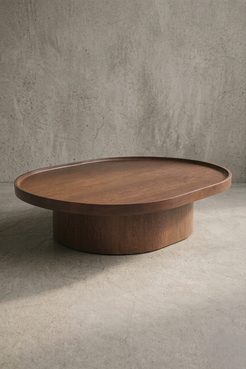 Oval Coffe Table