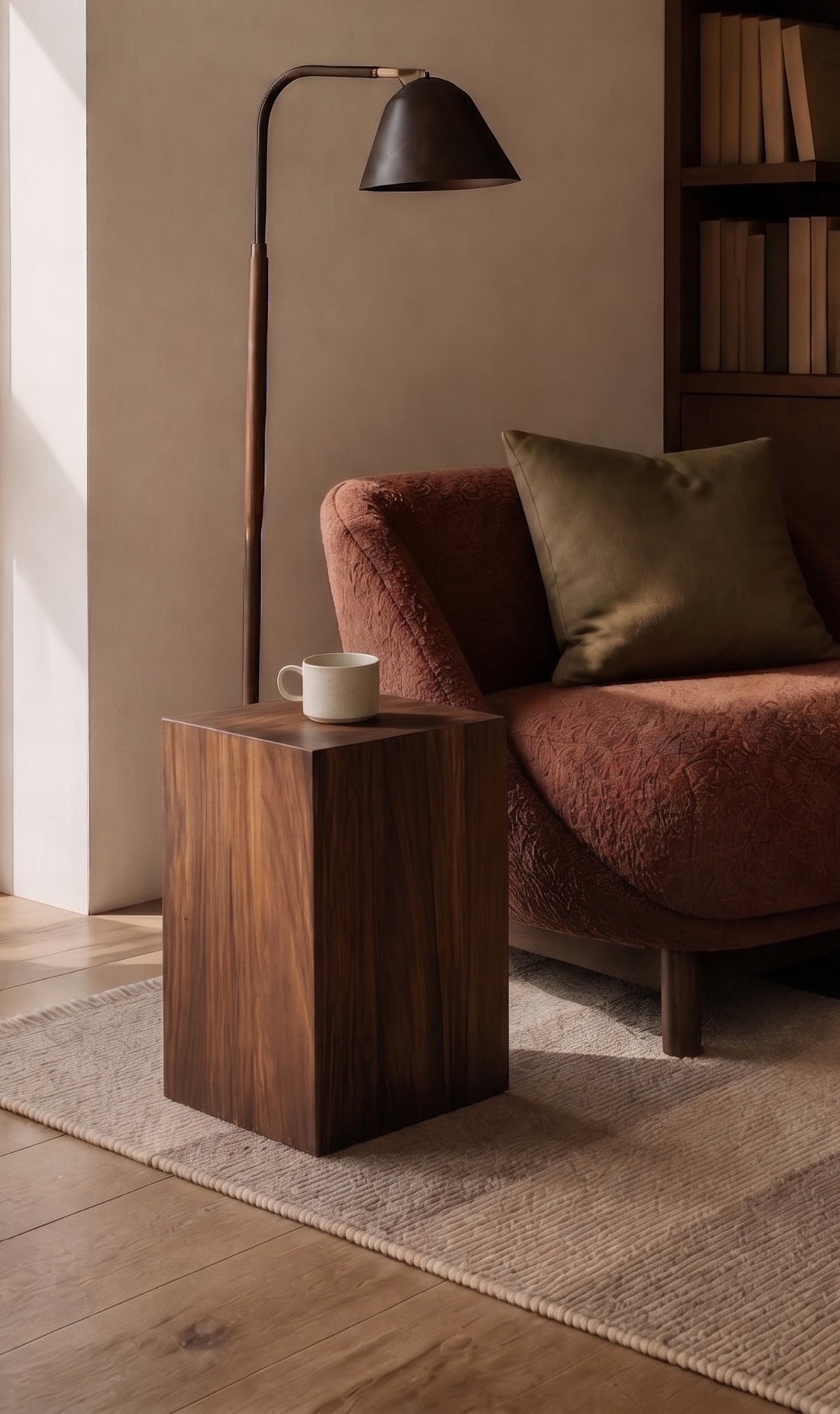 Pedestal Side Table